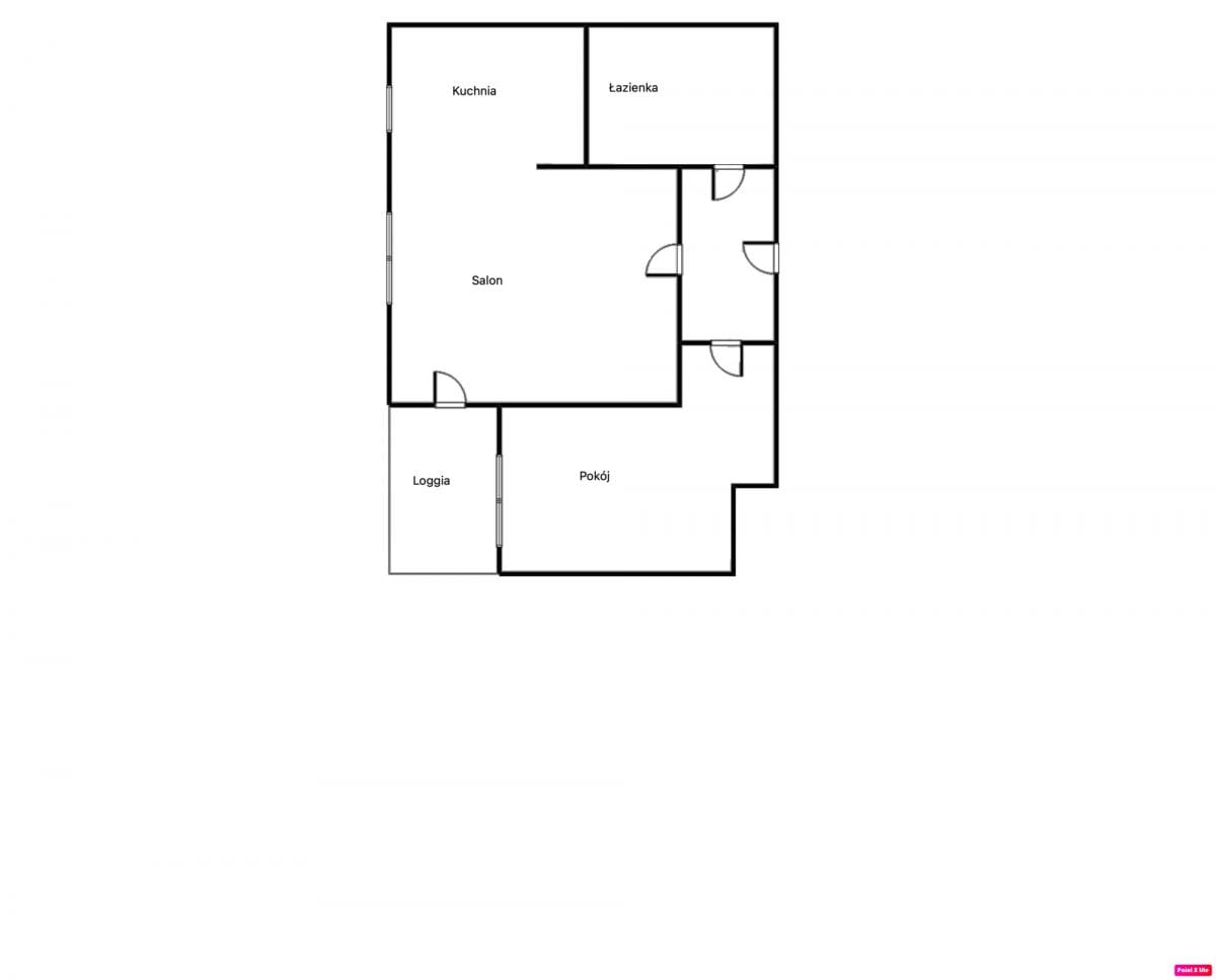 Mieszkanie 2 pokojowe na Sprzedaż