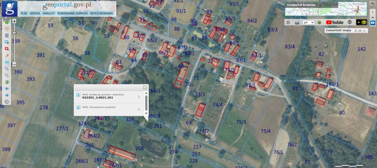 Działka  pokojowe na Sprzedaż