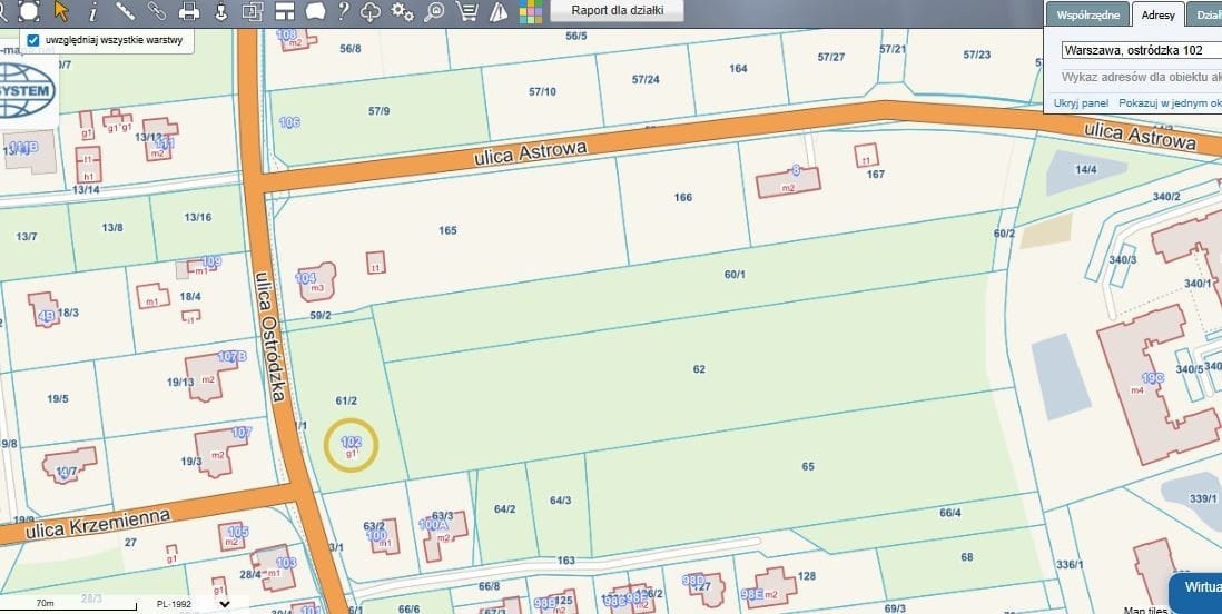 Działka  pokojowe na Sprzedaż