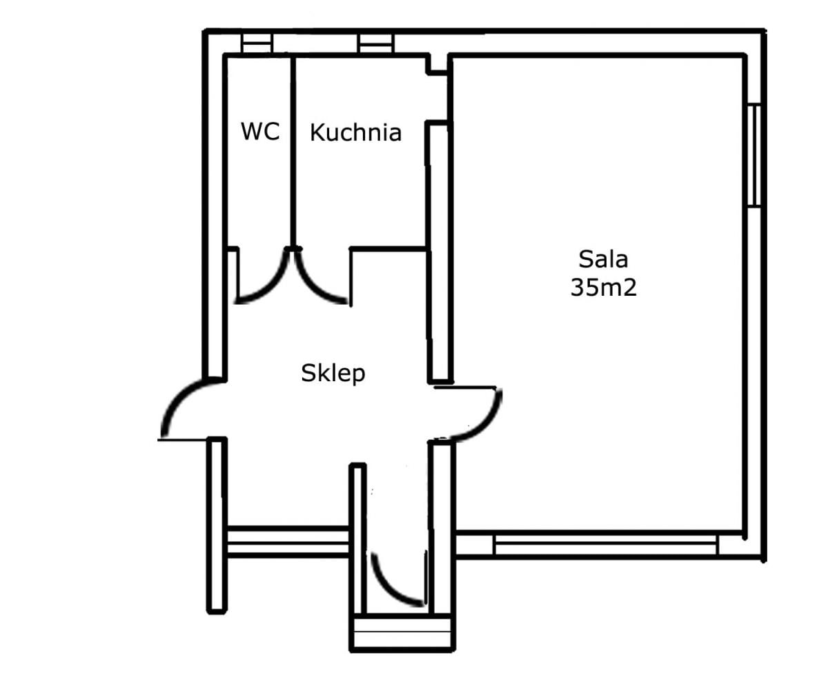Lokal użytkowy  pokojowe na Wynajem