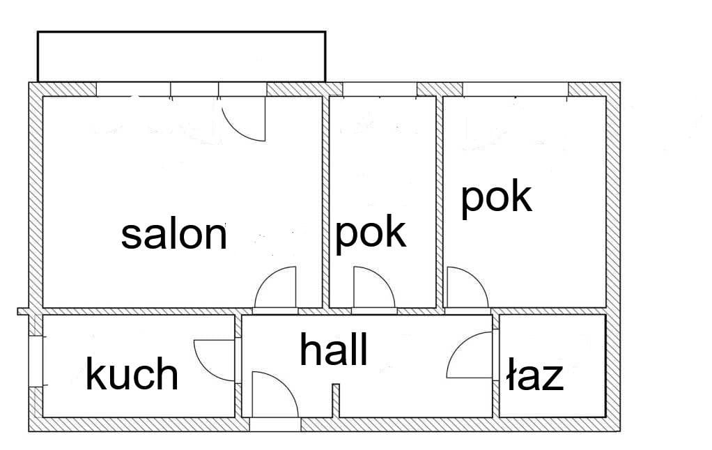 Mieszkanie 3 pokojowe na Sprzedaż