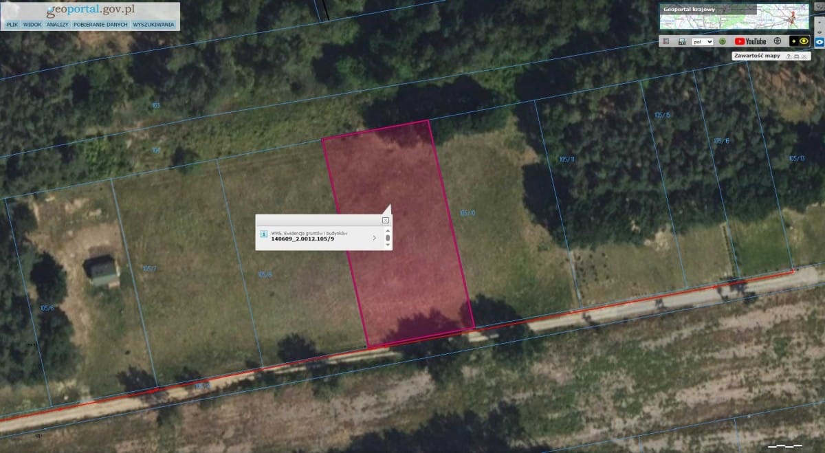 Działka  pokojowe na Sprzedaż