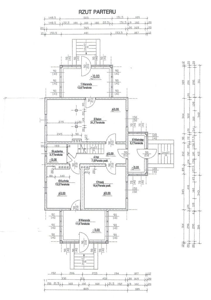 Dom 4 pokojowe na Sprzedaż