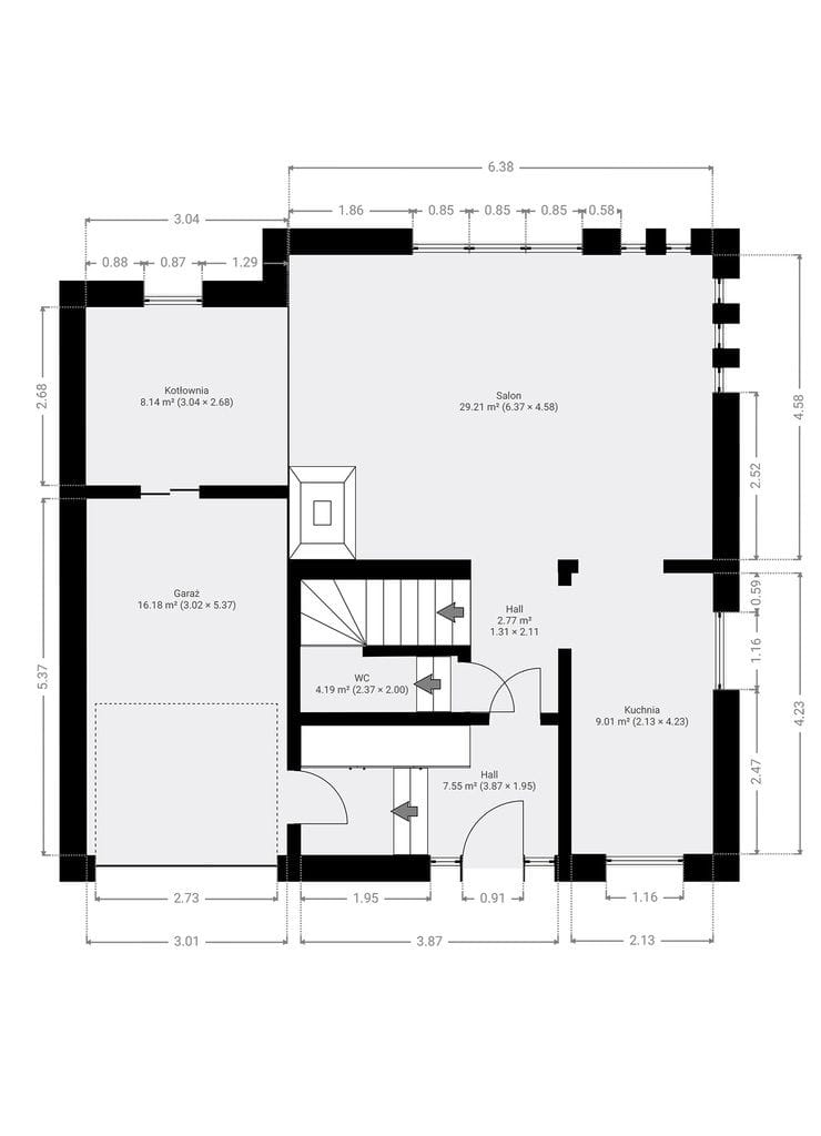 Dom 5 pokojowe na Sprzedaż