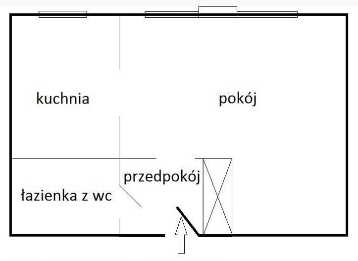 Mieszkanie 1 pokojowe na Wynajem