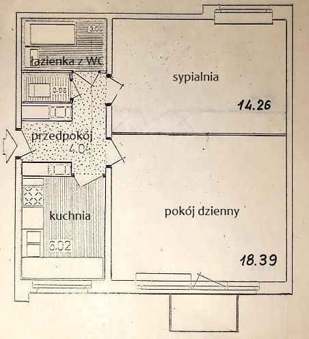 Mieszkanie 2 pokojowe na Sprzedaż