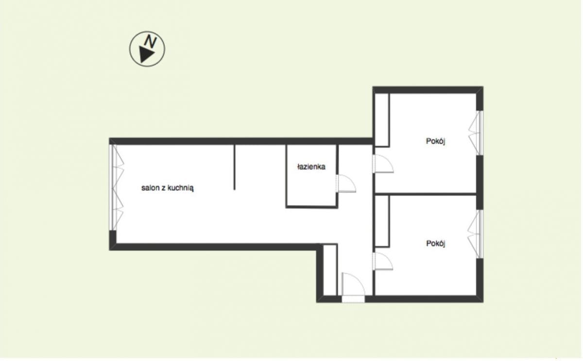Mieszkanie 3 pokojowe na Wynajem