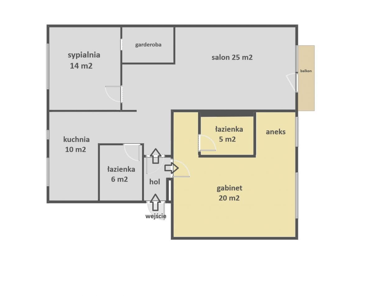 Mieszkanie 4 pokojowe na Sprzedaż