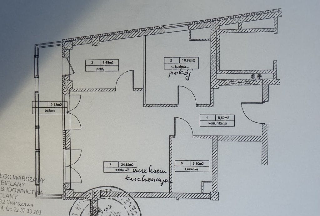 Mieszkanie 3 pokojowe na Sprzedaż