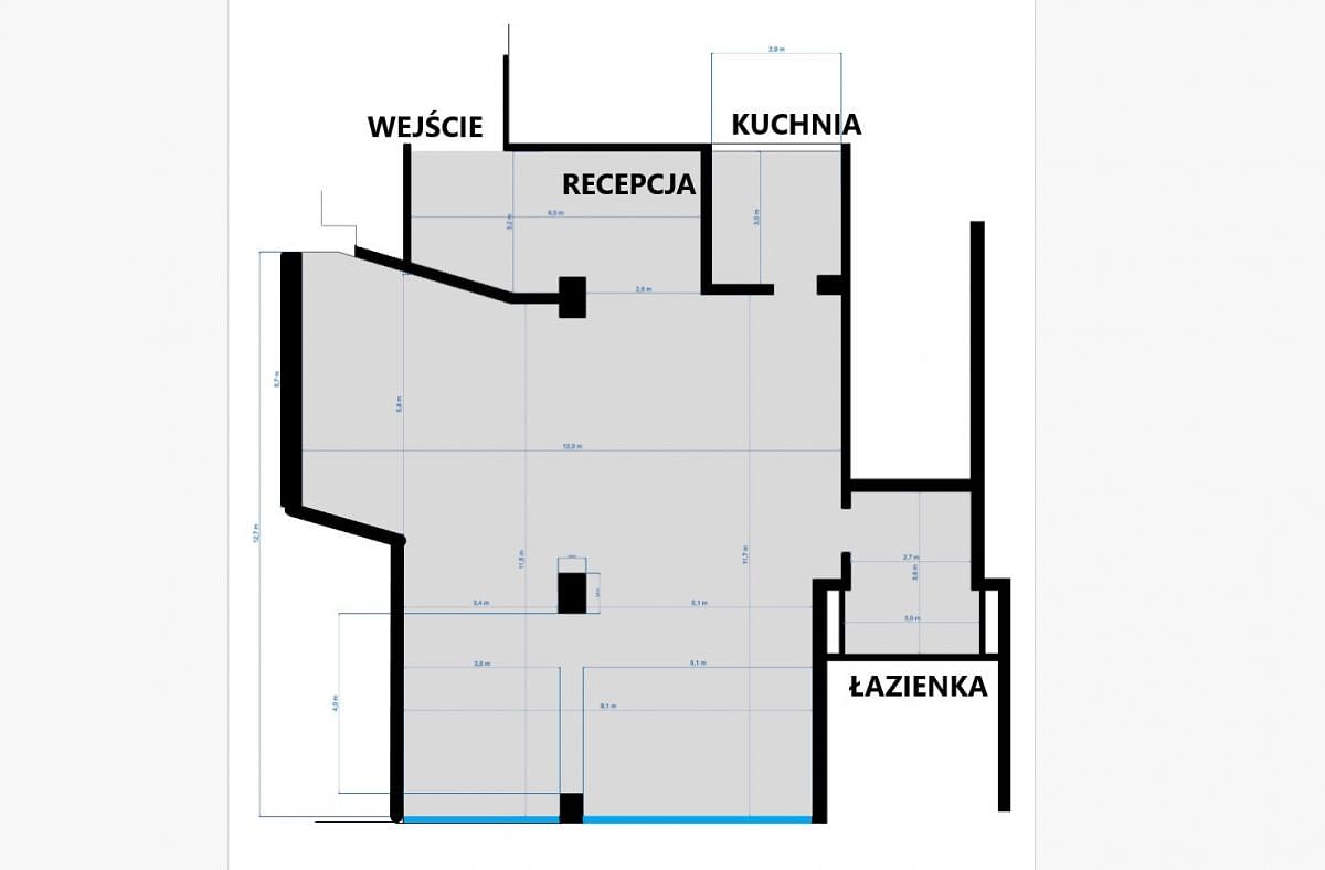 Lokal użytkowy  pokojowe na Wynajem
