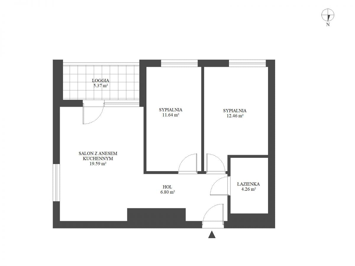 Mieszkanie 3 pokojowe na Sprzedaż