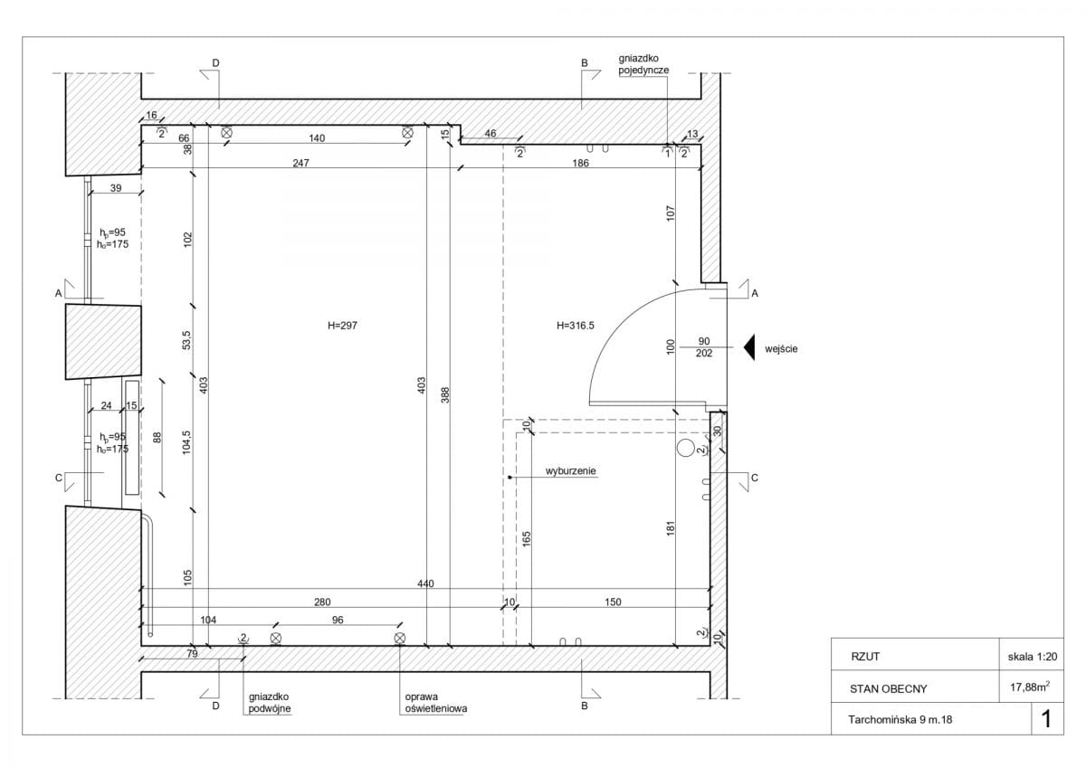 Mieszkanie 1 pokojowe na Sprzedaż