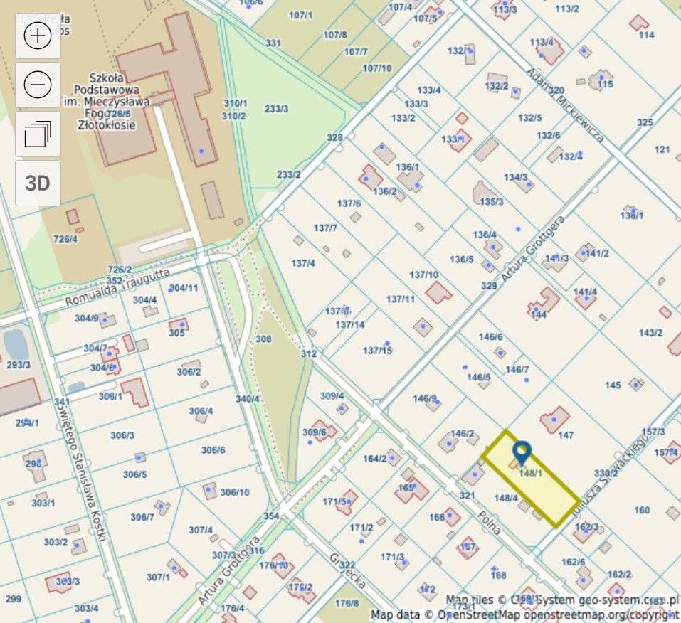 Działka  pokojowe na Sprzedaż