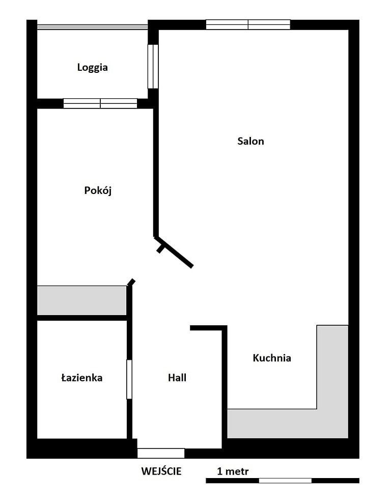 Mieszkanie 2 pokojowe na Sprzedaż