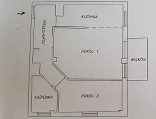 Mieszkanie 2 pokojowe na Sprzedaż