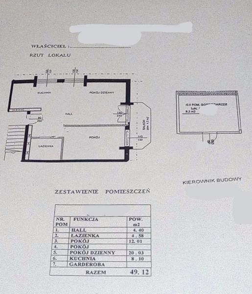 Mieszkanie 2 pokojowe na Sprzedaż