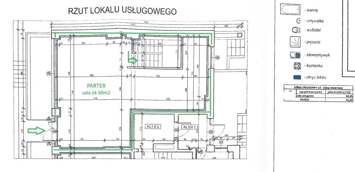 Lokal użytkowy  pokojowe na Sprzedaż