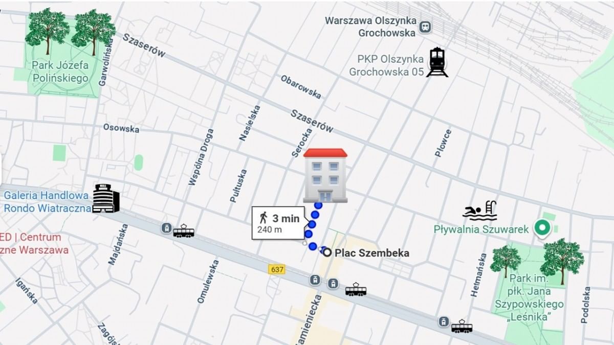 Mieszkanie 1 pokojowe na Wynajem