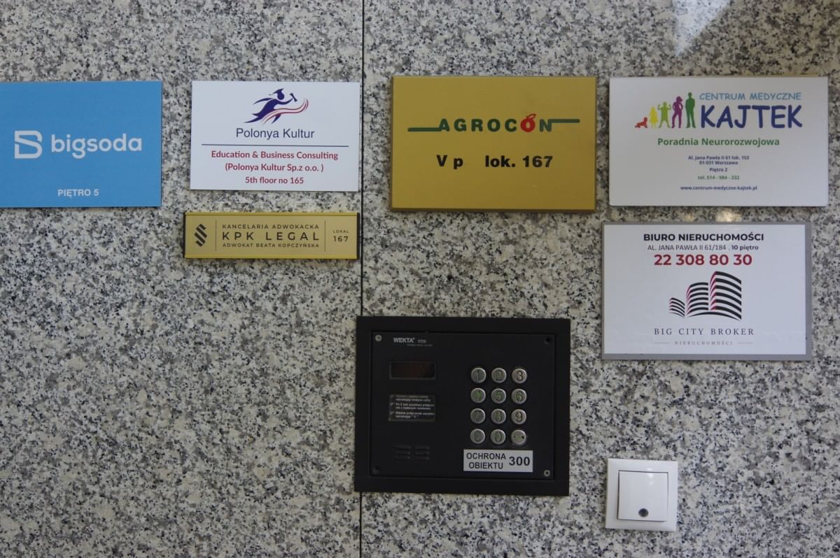 Lokal użytkowy  pokojowe na Wynajem