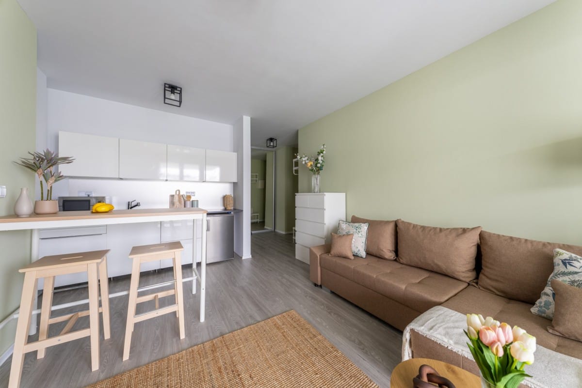 Mieszkanie 1 pokojowe na Sprzedaż