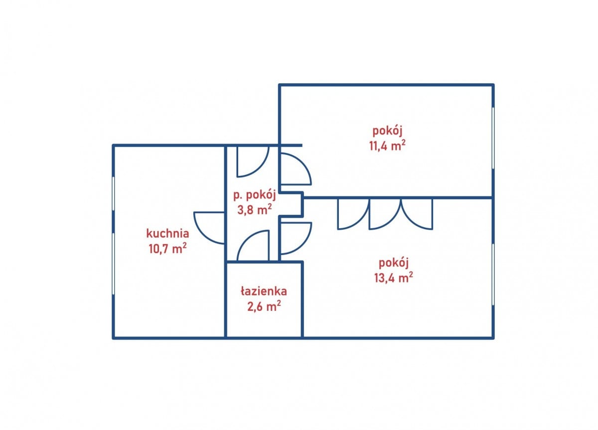 Mieszkanie 2 pokojowe na Sprzedaż