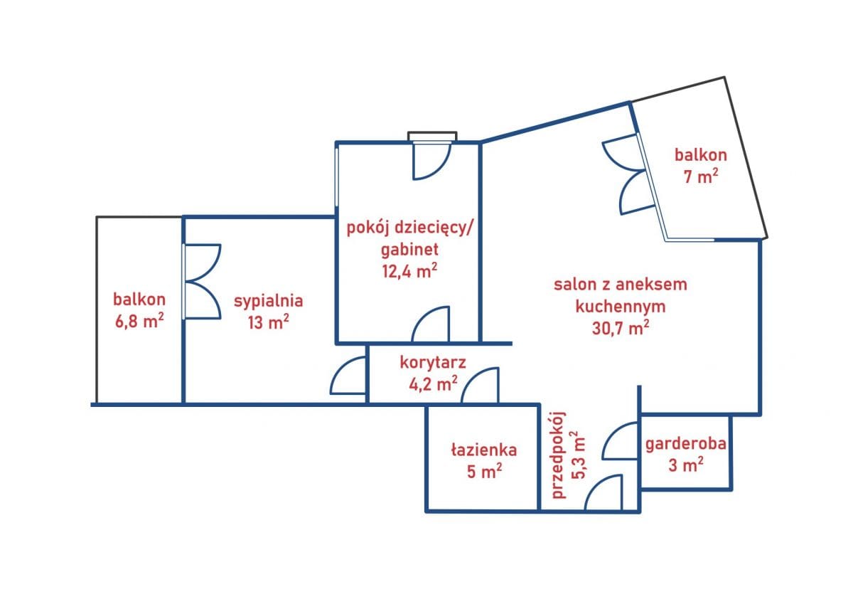 Mieszkanie 3 pokojowe na Sprzedaż