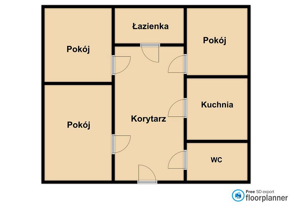 Mieszkanie 3 pokojowe na Wynajem