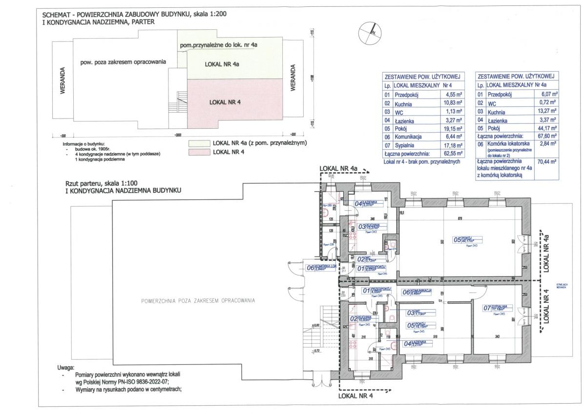 Mieszkanie 4 pokojowe na Sprzedaż