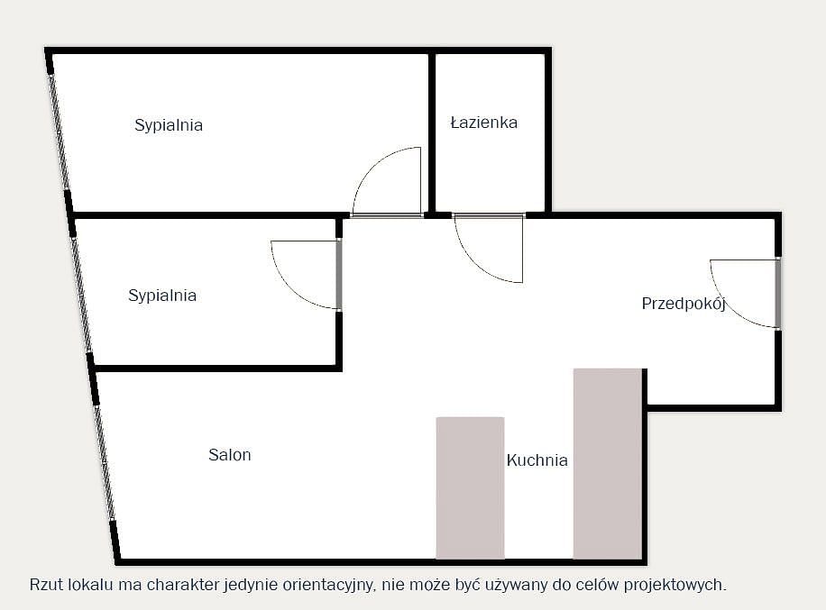 Mieszkanie 3 pokojowe na Sprzedaż