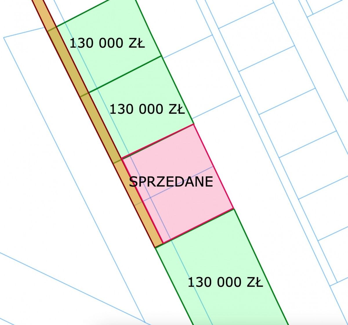 Działka  pokojowe na Sprzedaż