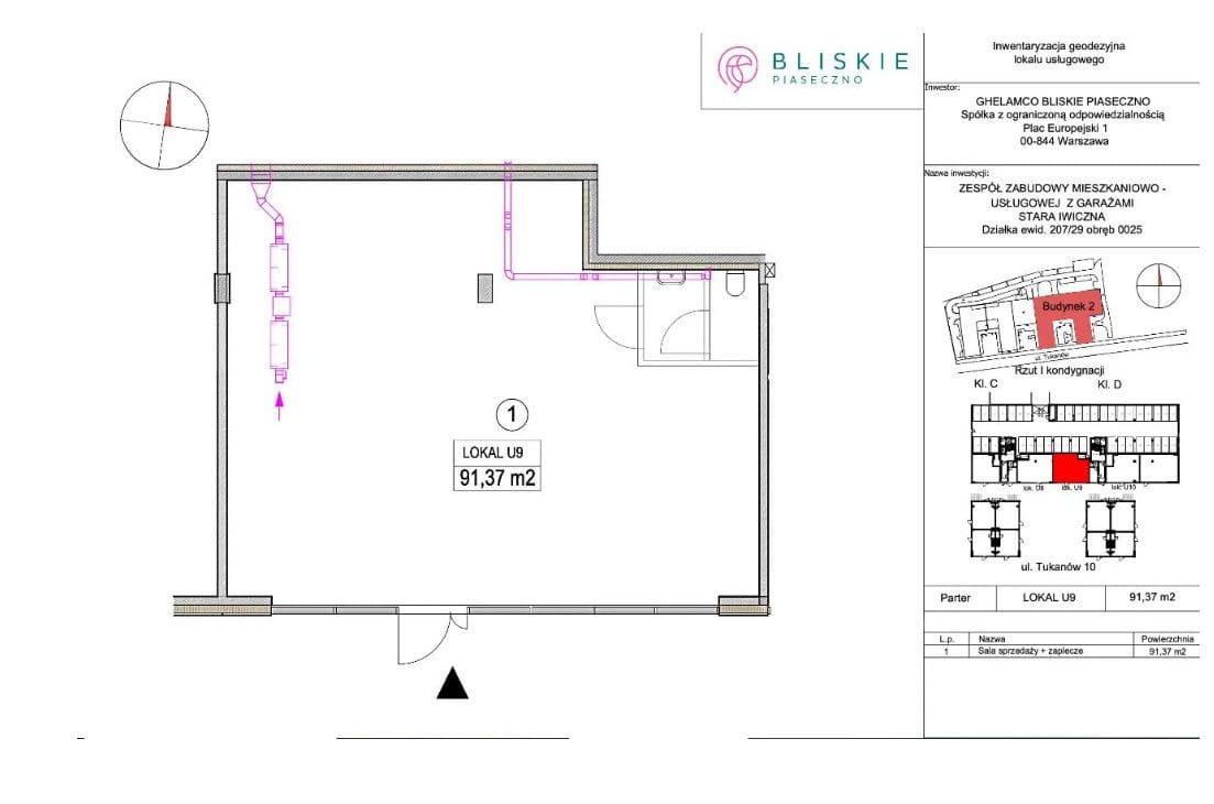 Lokal użytkowy  pokojowe na Wynajem