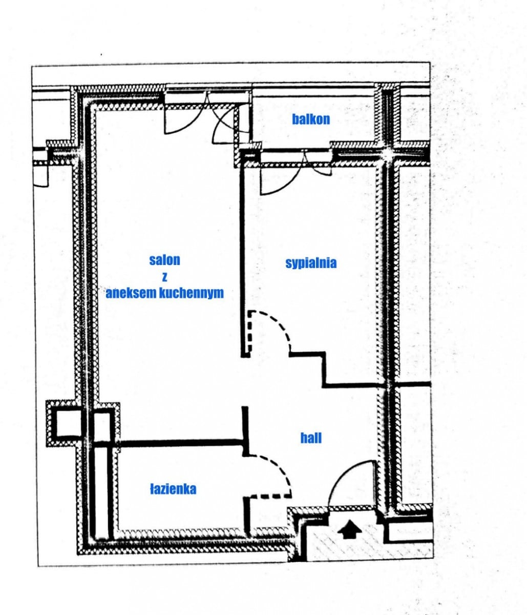 Mieszkanie 2 pokojowe na Wynajem