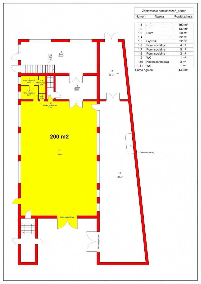 Lokal użytkowy  pokojowe na Wynajem