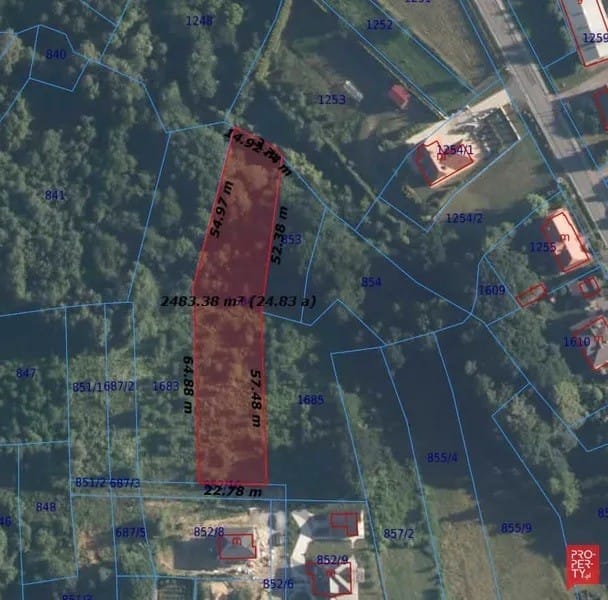 Działka  pokojowe na Sprzedaż