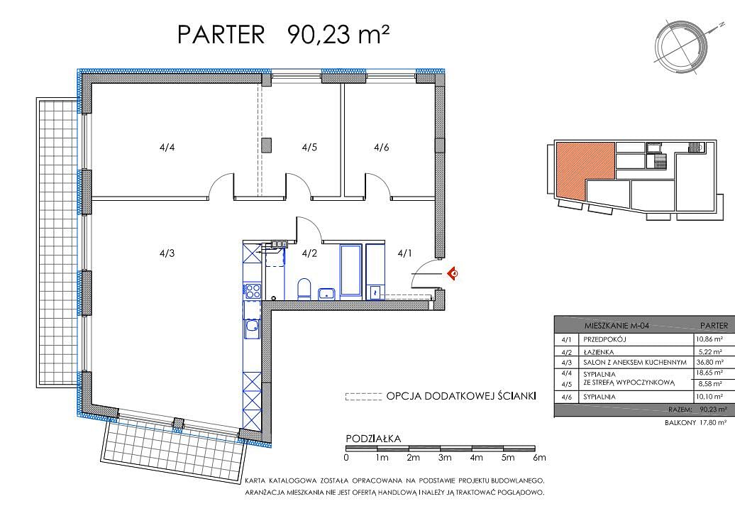 Mieszkanie 4 pokojowe na Sprzedaż