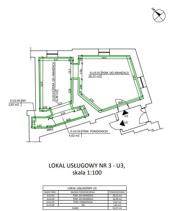 Lokal użytkowy  pokojowe na Wynajem