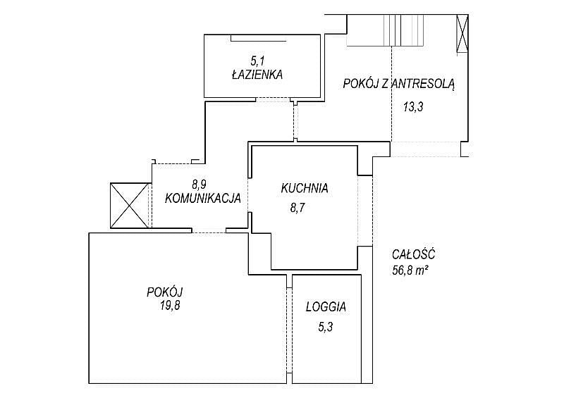 Mieszkanie 2 pokojowe na Sprzedaż