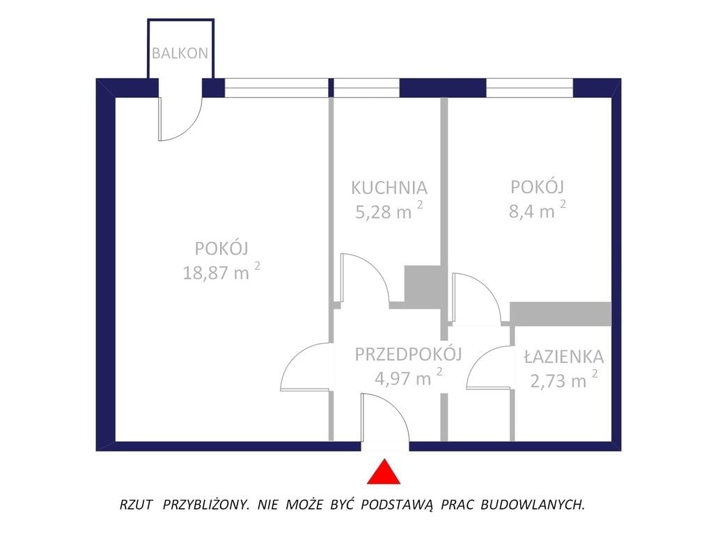 Mieszkanie 2 pokojowe na Sprzedaż