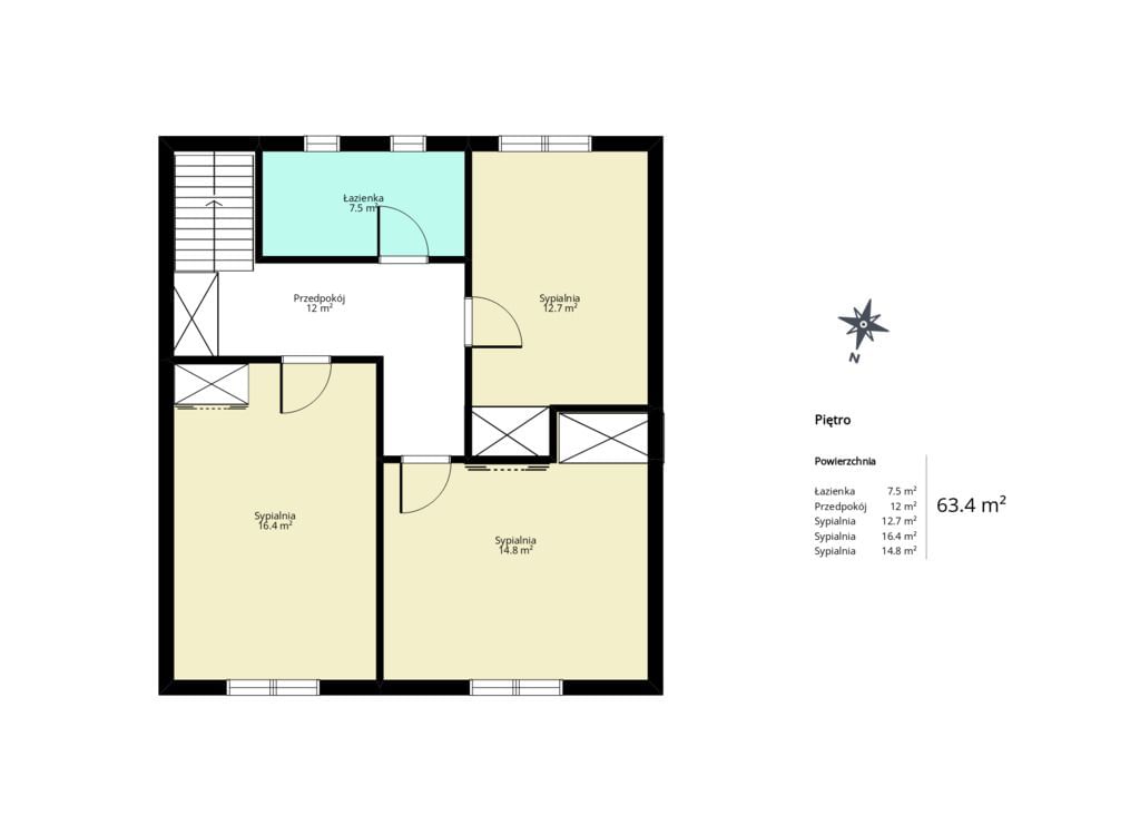 Dom 4 pokojowe na Sprzedaż