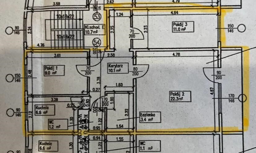 Mieszkanie 3 pokojowe na Sprzedaż