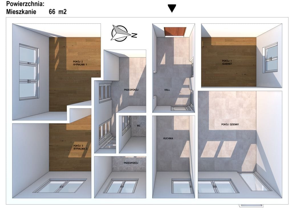 Mieszkanie 4 pokojowe na Sprzedaż