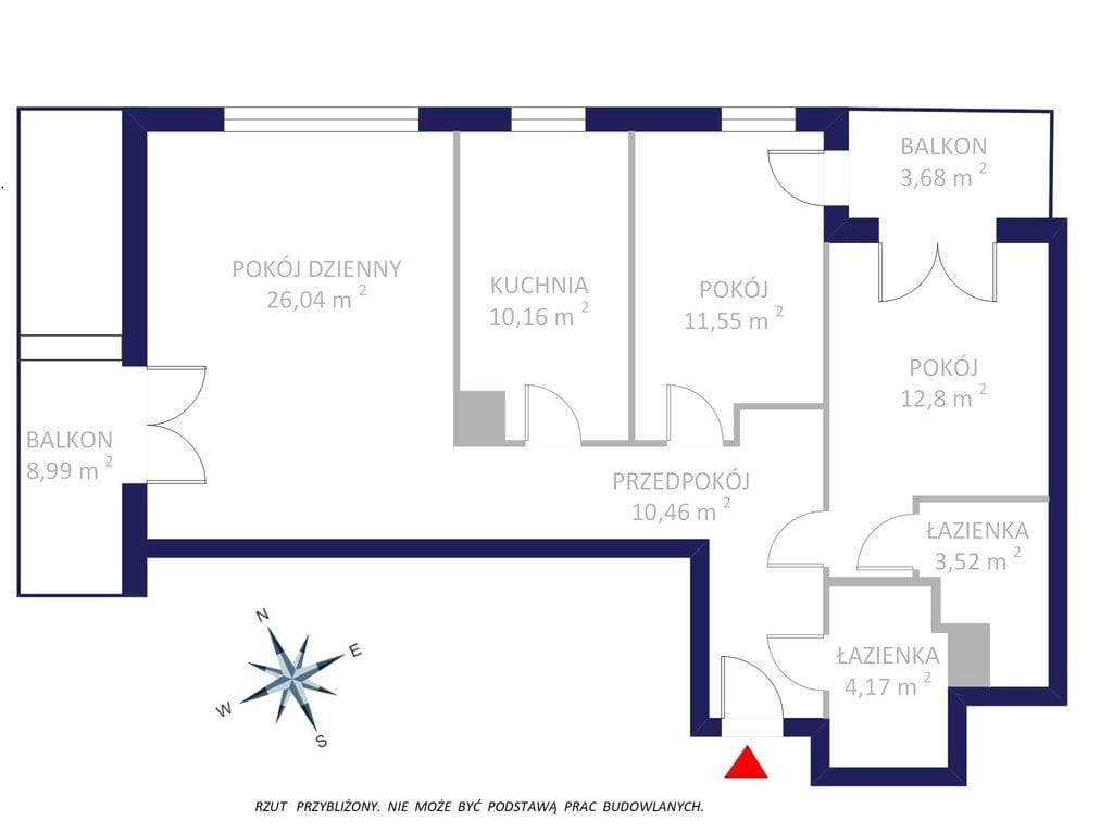 Mieszkanie 3 pokojowe na Sprzedaż