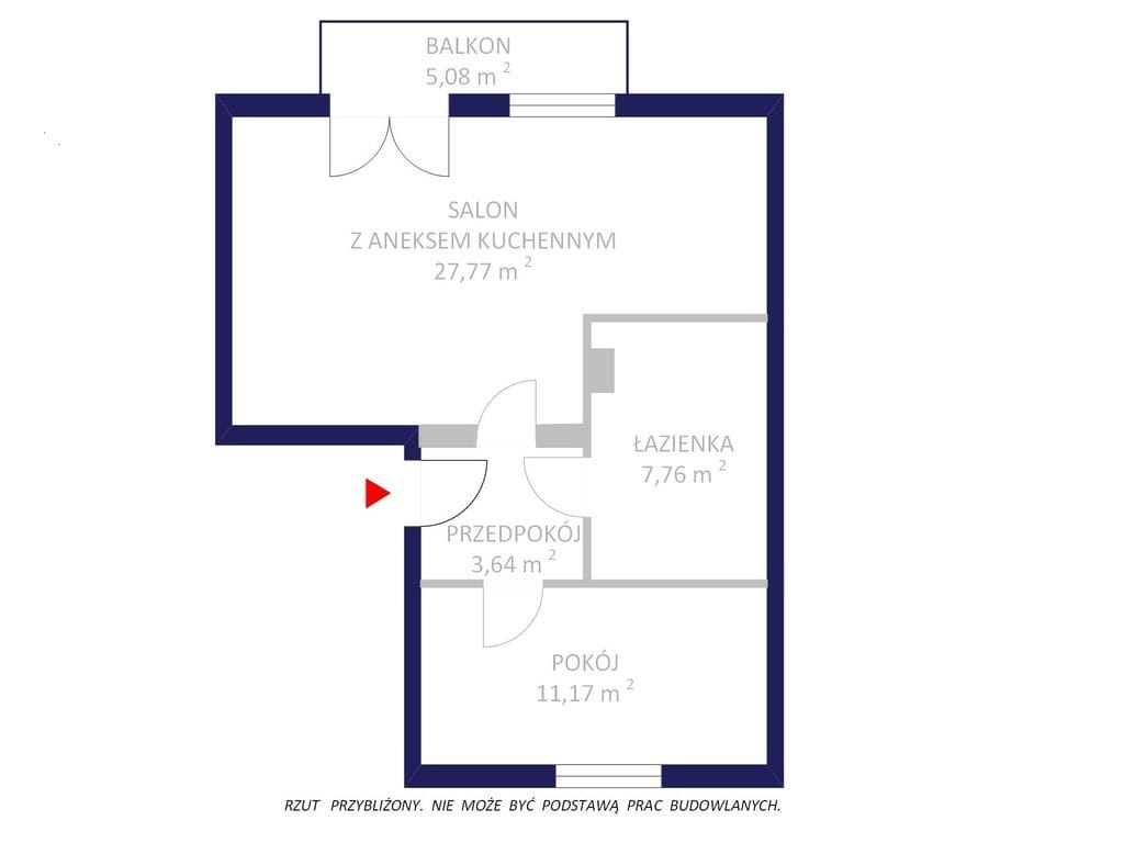 Mieszkanie 2 pokojowe na Sprzedaż