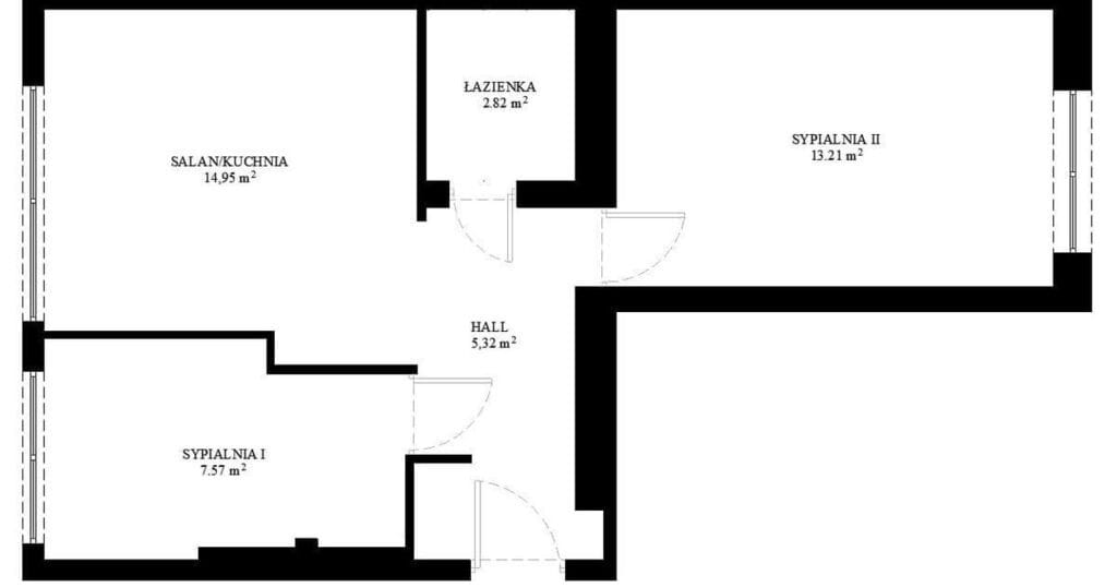 Mieszkanie 3 pokojowe na Sprzedaż