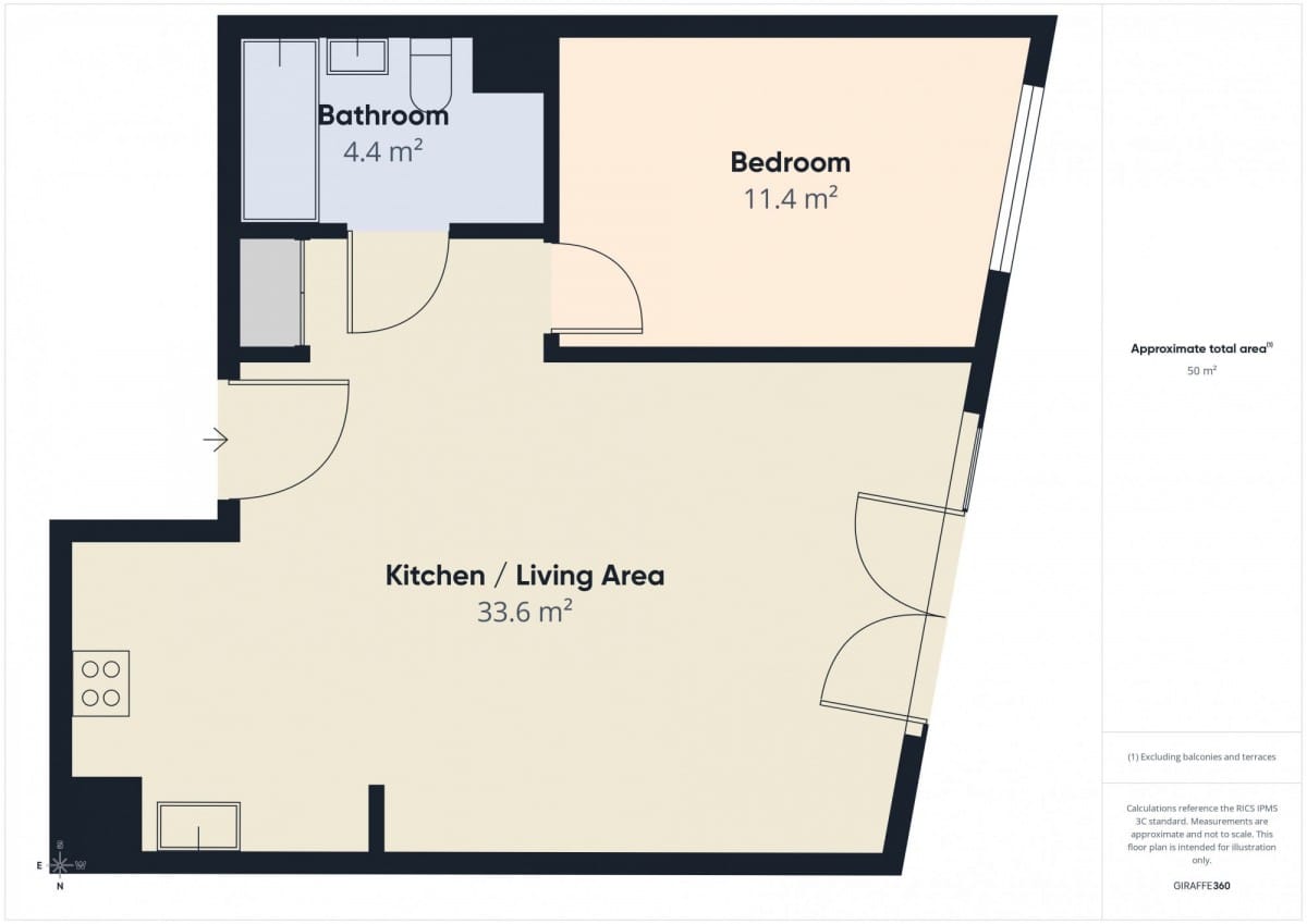 Mieszkanie 2 pokojowe na Sprzedaż