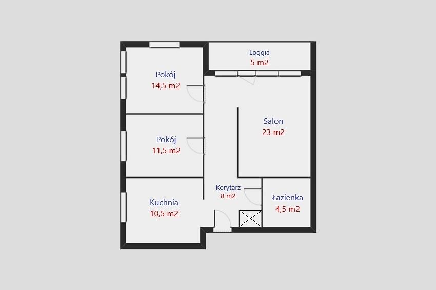 Mieszkanie 3 pokojowe na Sprzedaż