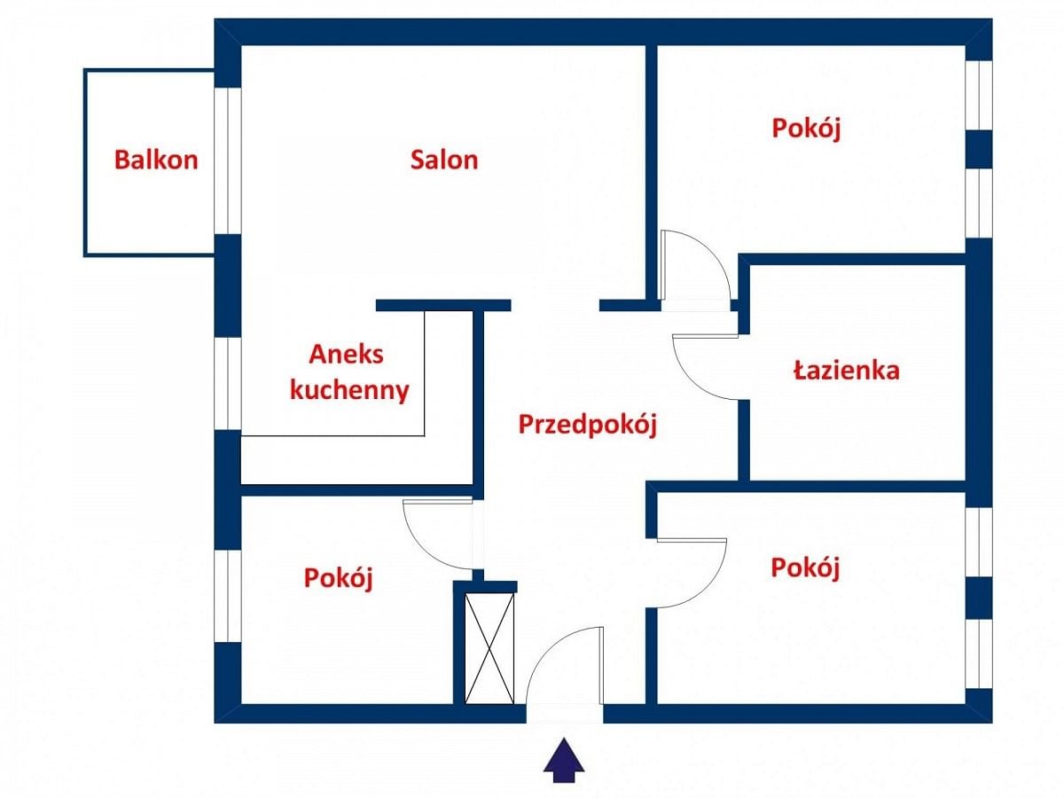 Mieszkanie 4 pokojowe na Sprzedaż