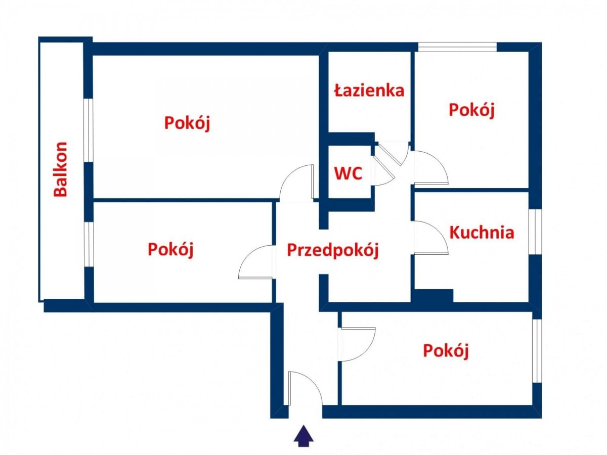 Mieszkanie 4 pokojowe na Sprzedaż