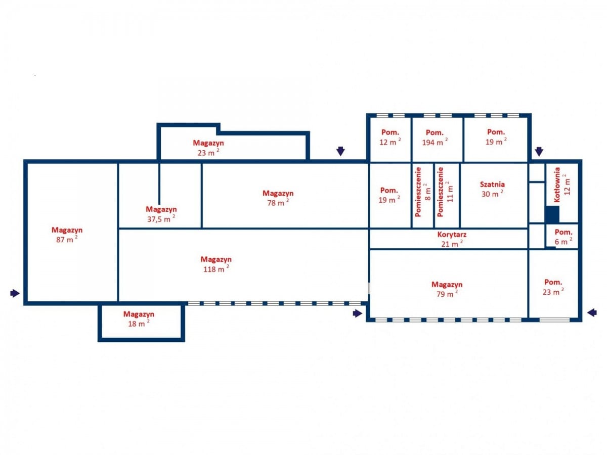 Lokal użytkowy  pokojowe na Wynajem