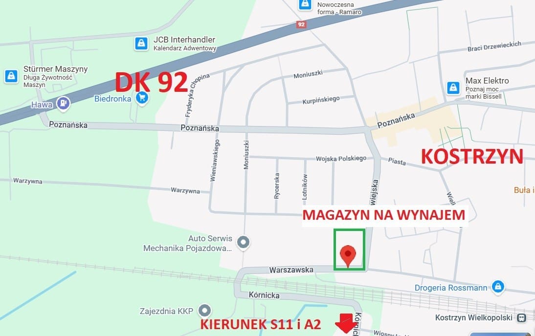 Lokal użytkowy  pokojowe na Wynajem